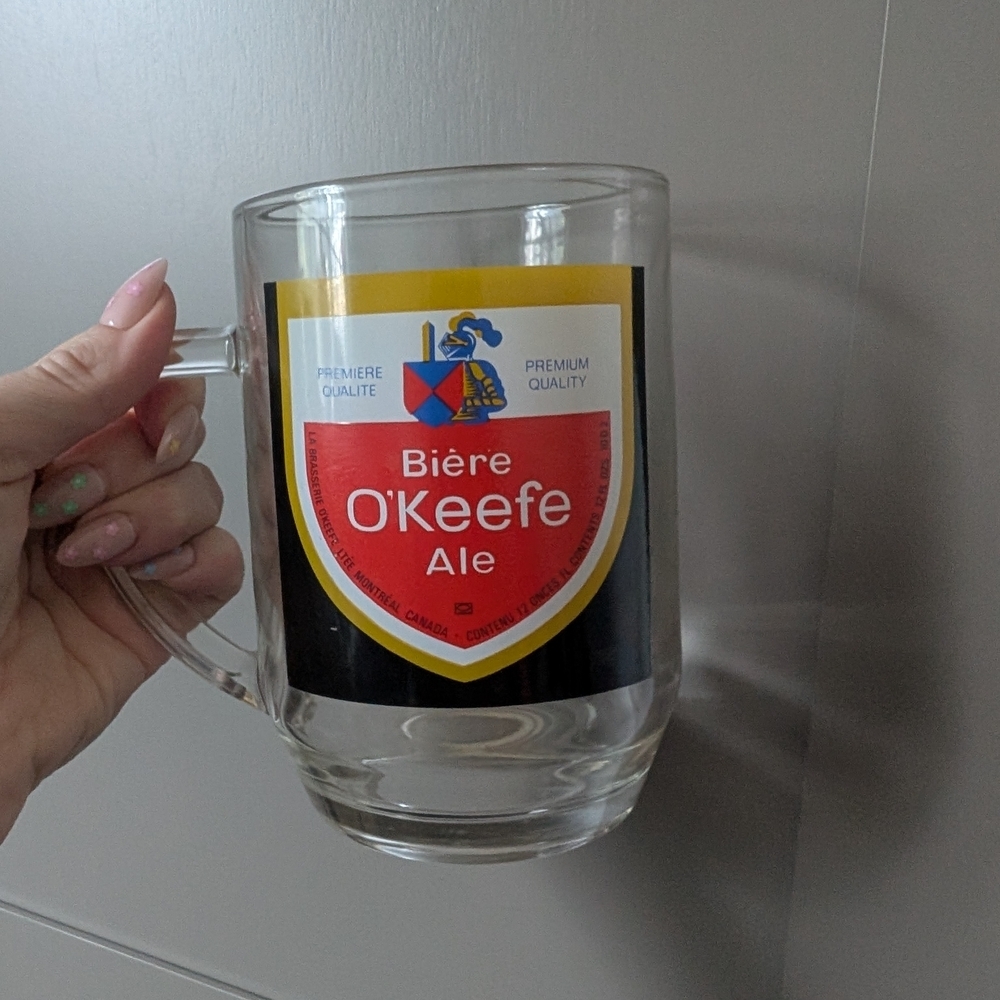 Bière O'Keefe Ale Glass Mug
